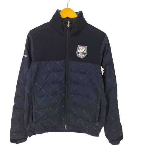 アディダス adidas クラブチェックプリントウォームライト 中綿ジャケット メンズ JPN:M