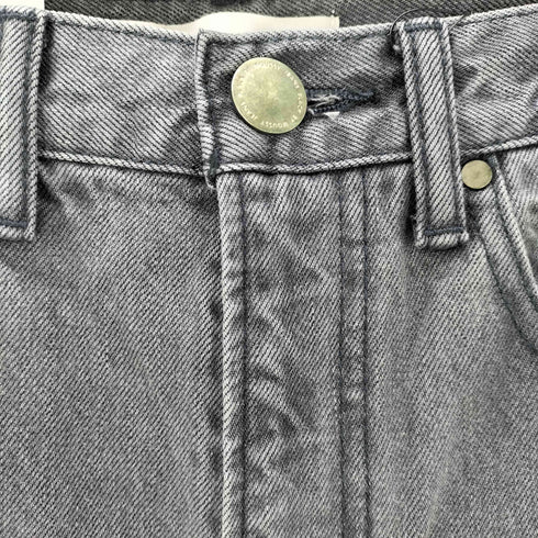 ブラックバイマウジー BLACK by moussy MACHO black denim レディース 23