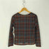 レイビームス Ray BEAMS シアー チェック クルーネック トップス レディース