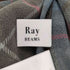 レイビームス Ray BEAMS シアー チェック クルーネック トップス レディース