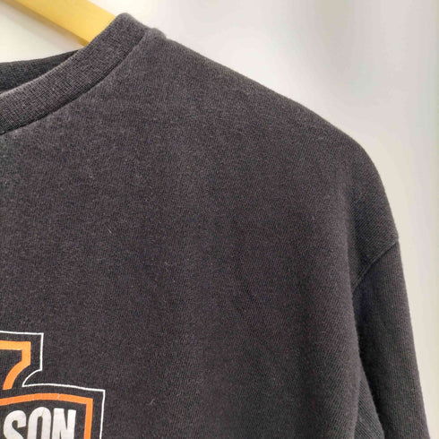 ハーレーダビッドソン HARLEY-DAVIDSON ©2001 NEW YORK CITY ロングスリーブTシャツ ロンT メンズ import:M