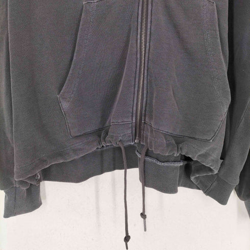 ウィゴー WEGO 24SS SHORT ROUND HIGHNECK ZIP HOODIE メンズ JPN:L