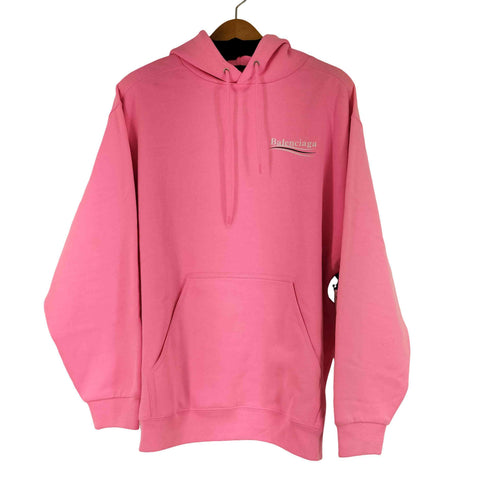 バレンシアガ BALENCIAGA キャンペーンロゴ プルオーバーパーカー メンズ XS
