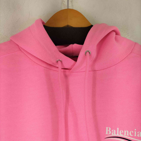 バレンシアガ BALENCIAGA キャンペーンロゴ プルオーバーパーカー メンズ XS