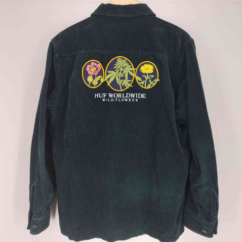 ハフ HUF WILD FLOWERS 3 CORD SHIRT メンズ JPN:M