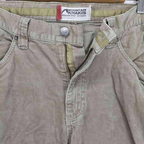 MOUNTAIN KHAKIS CLASSIC FIT 細畝コーデュロイストレートパンツ メンズ 36x30