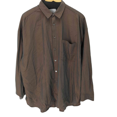 フリークスストア FREAKS STORE レーヨン L/S シャツ 光沢 メンズ JPN:M
