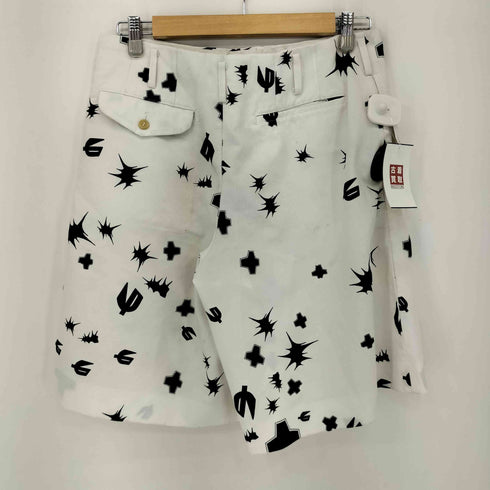 コムデギャルソンオムプリュス COMME des GARCONS HOMME PLUS AD2014 15SS 総柄 ポリ ハーフパンツ メンズ JPN:S