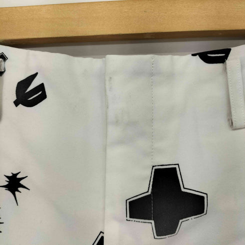 コムデギャルソンオムプリュス COMME des GARCONS HOMME PLUS AD2014 15SS 総柄 ポリ ハーフパンツ メンズ JPN:S