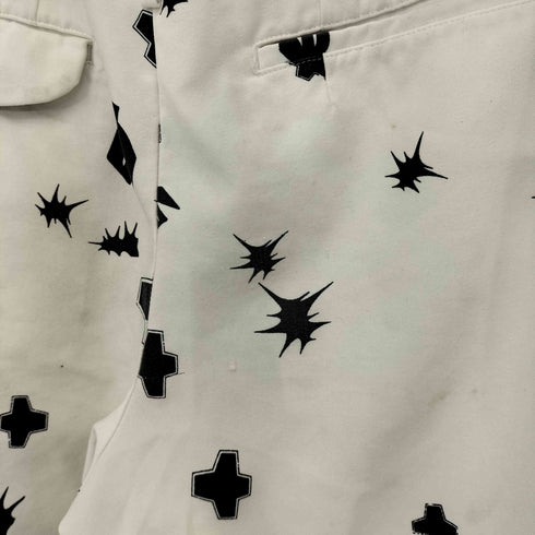 コムデギャルソンオムプリュス COMME des GARCONS HOMME PLUS AD2014 15SS 総柄 ポリ ハーフパンツ メンズ JPN:S