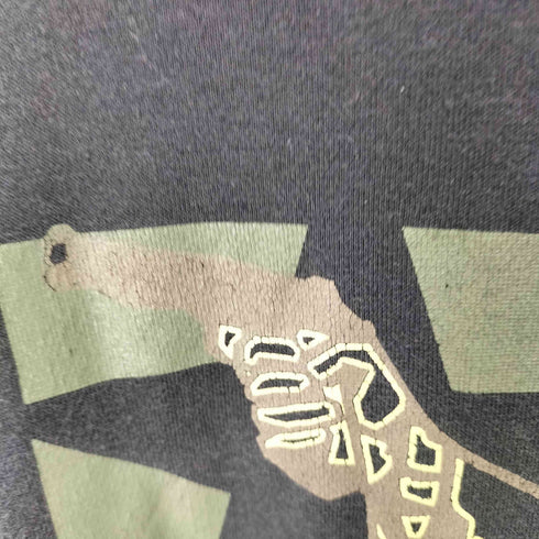 プリント クルーネック L/S Tシャツ メンズ