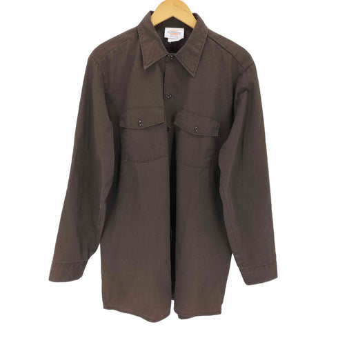 ディッキーズ Dickies ワークシャツ メンズ 16-16 18/2