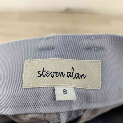 スティーブンアラン Steven Alan COTTON TWILL TUCK STRAIGHT TROUSERS レディース JPN:S