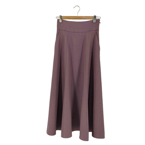 ユナイテッドアローズグリーンレーベルリラクシング UNITED ARROWS green label relaxing FFC ウエスト ワイド ベルト キリカエ フレア スカート レディース JPN:36
