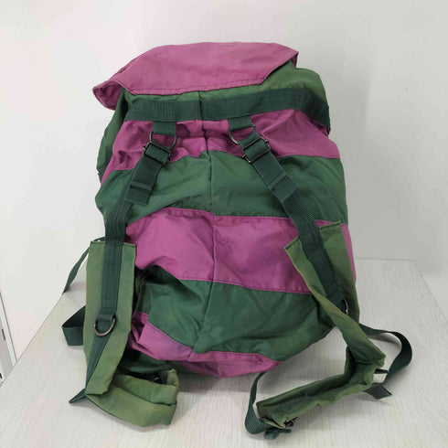 アンダーカバー UNDERCOVER 05SS EYEBALL DECORATIVE PLAID BACKPACK BUT BEAUTIFUL2期 バイカラー切替バックパック 目玉ボタン メンズ