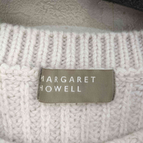 マーガレットハウエル MARGARET HOWELL ウールカシミヤ クルーネックニット レディース JPN:2