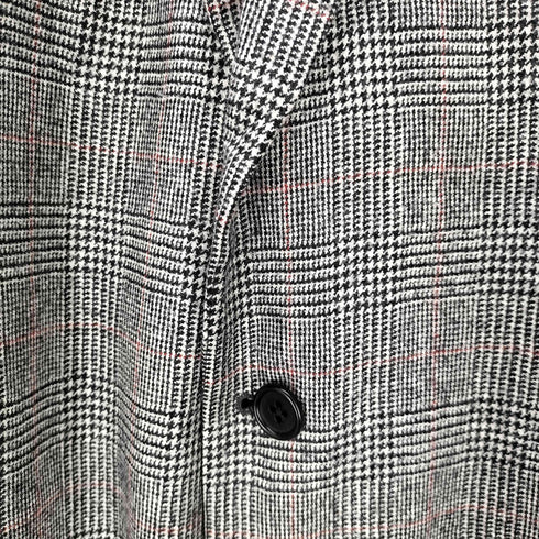 ブルックスブラザーズ BROOKS BROTHERS イタリア製 グレンチェック柄テーラードジャケット メンズ 41