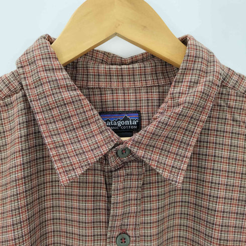 パタゴニア patagonia ORGANIC COTTON チェックシャツ メンズ JPN:XL