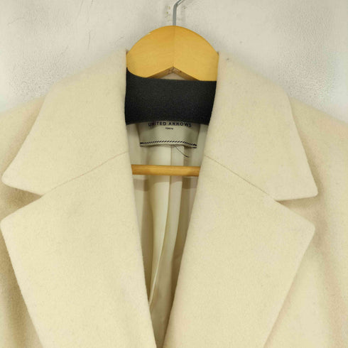 ユナイテッドアローズ UNITED ARROWS カシミヤ混 ウールコート レディース JPN:38