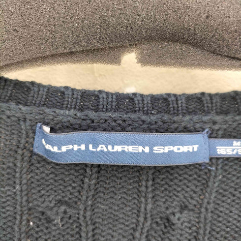 ラルフローレンスポーツ RALPH LAUREN SPORT Vネック ケーブルニット レディース JPN:M