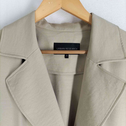 アーバンリサーチ URBAN RESEARCH 23AW ウエストドロストトレンチコート レディース JPN:38