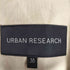 アーバンリサーチ URBAN RESEARCH 23AW ウエストドロストトレンチコート レディース JPN:38
