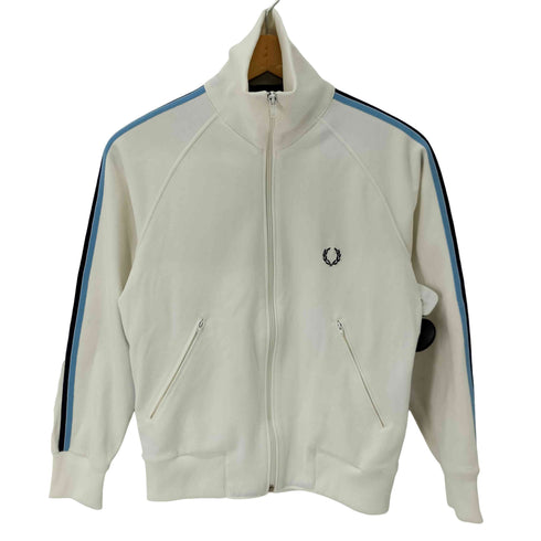 フレッドペリー FRED PERRY 80s 緑タグ ロゴ刺繍サイドライントラックジャケット メンズ JPN:S