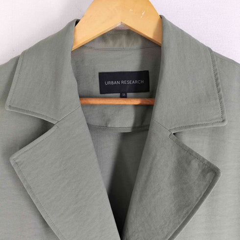 アーバンリサーチ URBAN RESEARCH 23AW ウエストドロストトレンチコート レディース JPN:38