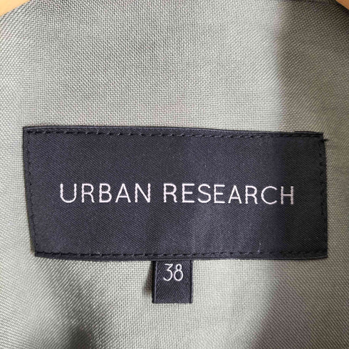アーバンリサーチ URBAN RESEARCH 23AW ウエストドロストトレンチコート レディース JPN:38