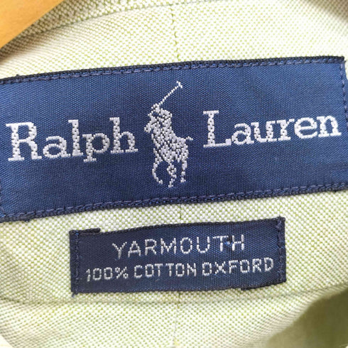 ラルフローレン RALPH LAUREN 90S YARMOUTH ポニー刺繍 ボタンダウン シャツ メンズ 16 32/33