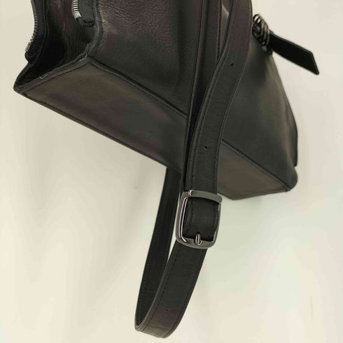 ディスコードヨウジヤマモト discord Yohji Yamamoto Zipper shoulder ジッパー レザー ショルダー バッグ メンズ
