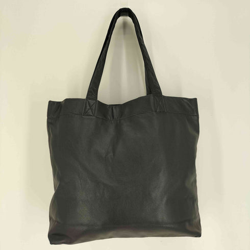 ディスコードヨウジヤマモト discord Yohji Yamamoto 24AW Signature TOTE L シグネチャー トート レザー バッグ メンズ