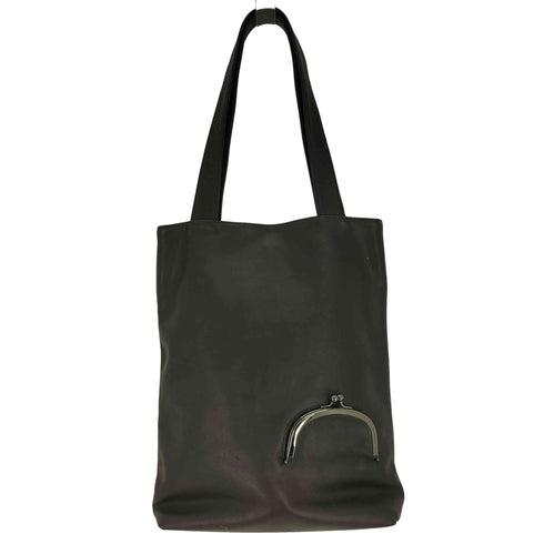ディスコードヨウジヤマモト discord Yohji Yamamoto 23SS CLASP TOTE (S) クラスプ レザー トートバッグ メンズ