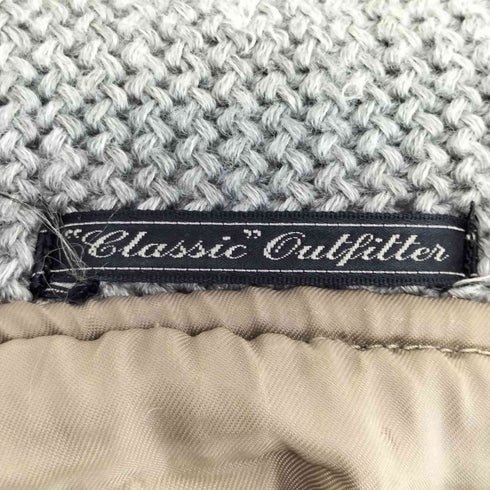 classic outfitter ドンキーネック ウールツイード ジップジャケット レディース 2