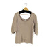 ロクビューティーアンドユースユナイテッドアローズ 6 BEAUTY & YOUTH UNITED ARROWS VOLUMINOUS SLEEVE KNIT レディース