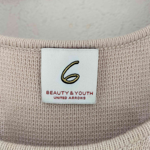 ロクビューティーアンドユースユナイテッドアローズ 6 BEAUTY & YOUTH UNITED ARROWS VOLUMINOUS SLEEVE KNIT レディース