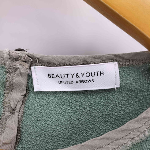 ビューティーアンドユースユナイテッドアローズ BEAUTY & YOUTH UNITED ARROWS ガーゼバックボタンプルオーバー レディース