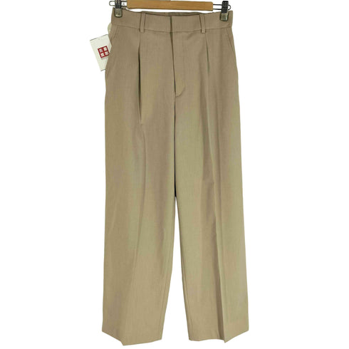 ユニクロ UNIQLO 24SS タックワイドパンツ レディース JPN:M