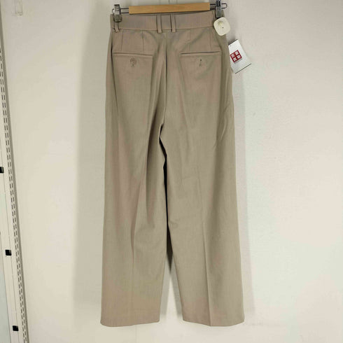 ユニクロ UNIQLO 24SS タックワイドパンツ レディース JPN:M