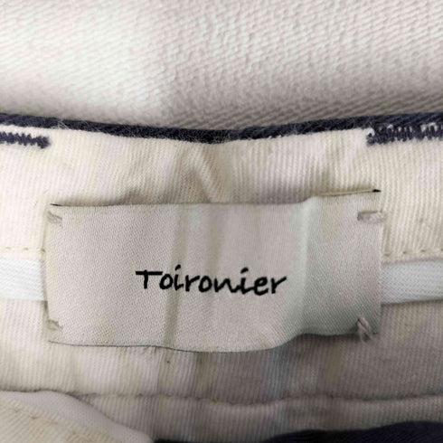 トワロニエ toironier ノータックチノパン メンズ 44
