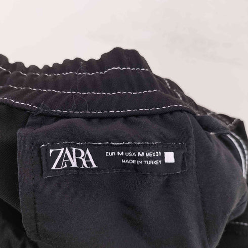 ザラ ZARA ステッチデザイン ワイドパンツ メンズ M