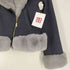 アクシーズファム axes femme フェイクファー ムートン ライダースジャケット レディース JPN:M