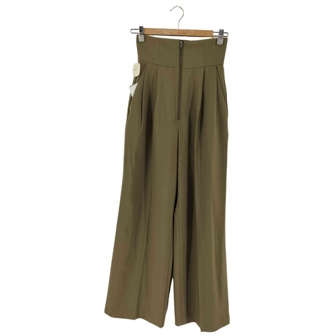 スタイルミキサー STYLEMIXER ハイウエストジップワイドパンツ レディース JPN:S