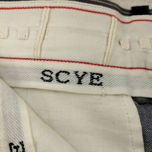サイ SCYE ストライプ ユーロ パンツ メンズ 38