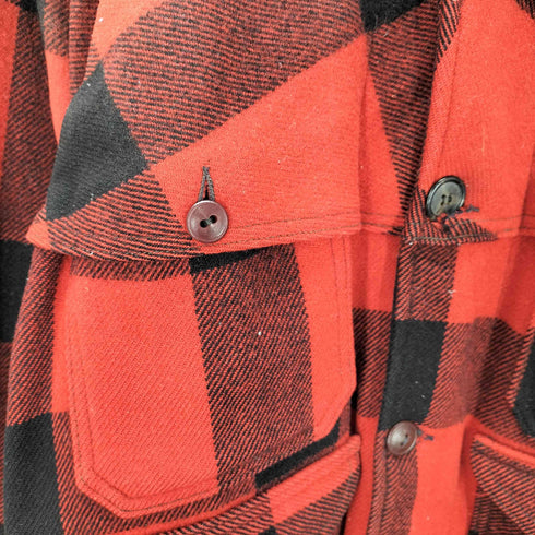 ウールリッチ WOOLRICH 50S チェック柄 ウールハンティングジャケット メンズ US:40