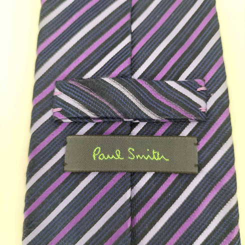 ポールスミス Paul Smith シルク ストライプ ネクタイ メンズ