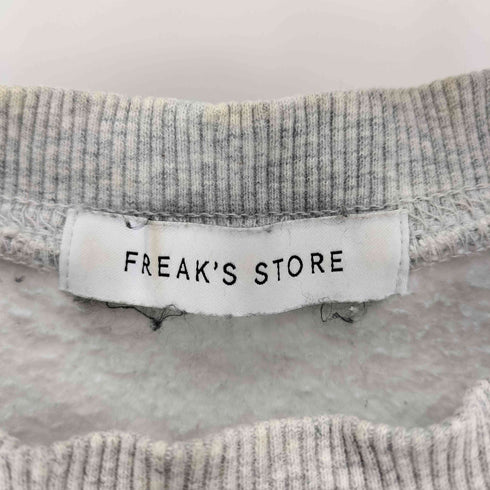 フリークスストア FREAKS STORE 21AW CALIFORNIA アーチロゴ 刺繍 裏起毛 スウェット トレーナー メンズ JPN:L