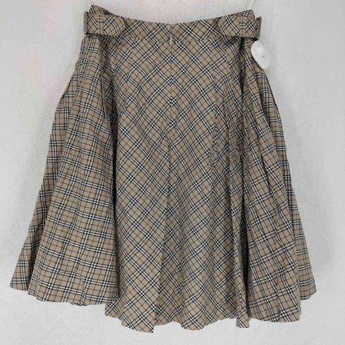 バーバリーブルーレーベル BURBERRY BLUE LABEL ノヴァチェックプリーツスカート レディース 36