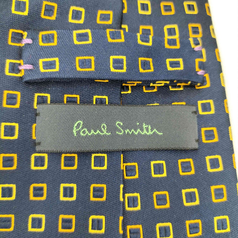 ポールスミス Paul Smith 総柄 シルク ネクタイ メンズ