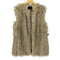 ベルシュカ BERSHKA フェイクファーベスト レディース import:L